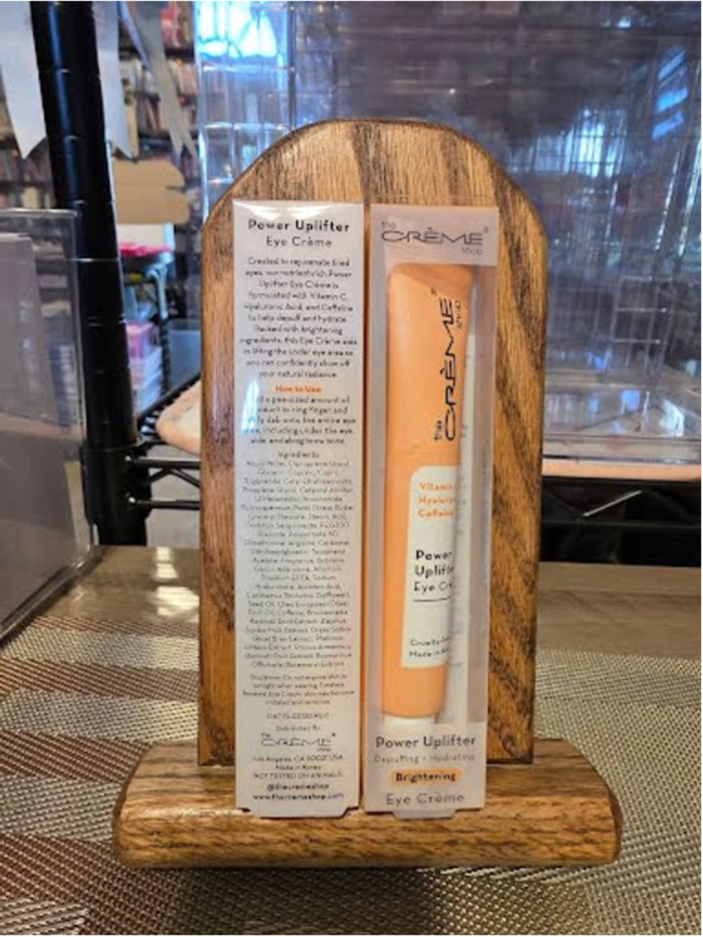 #TCS-2218 The Creme Shop Power Uplifter Eye Cream for Depuffing Hydrating